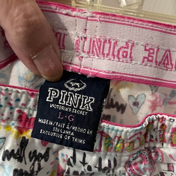 PINK Victoria's Secret Multicolor Graphic Lounge Pants - Picture 2 of 10
